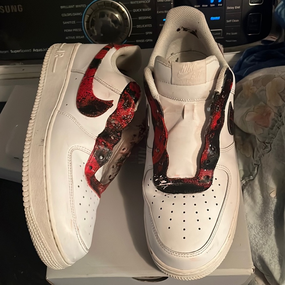 Custom air force 1s